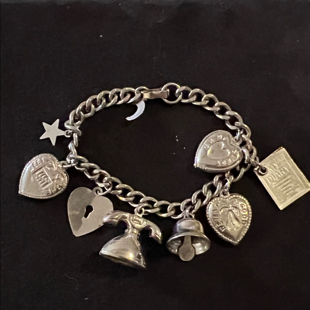 Vintage Coro charm bracelet